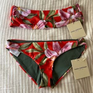 ABIGAIL bikini top + ZOA bikini bottom MARA HOFFMAN ✨✨✨